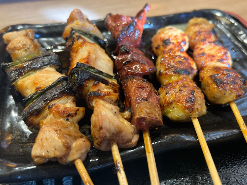 「やきとり定食」焼き鳥