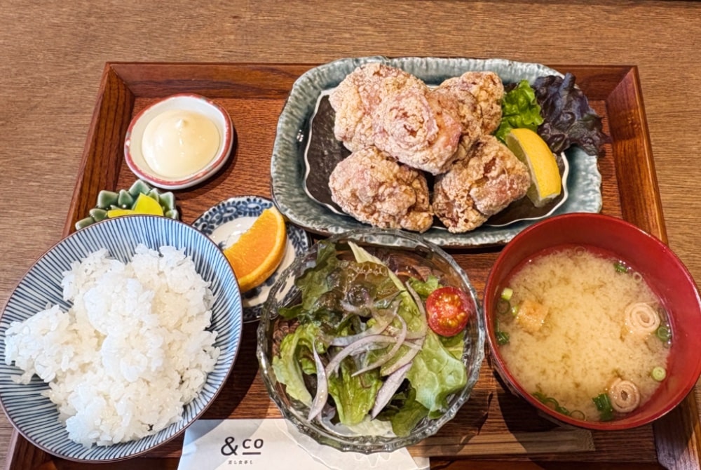 and Co-の鶏からあげ定食